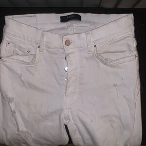 Amiri white jeans